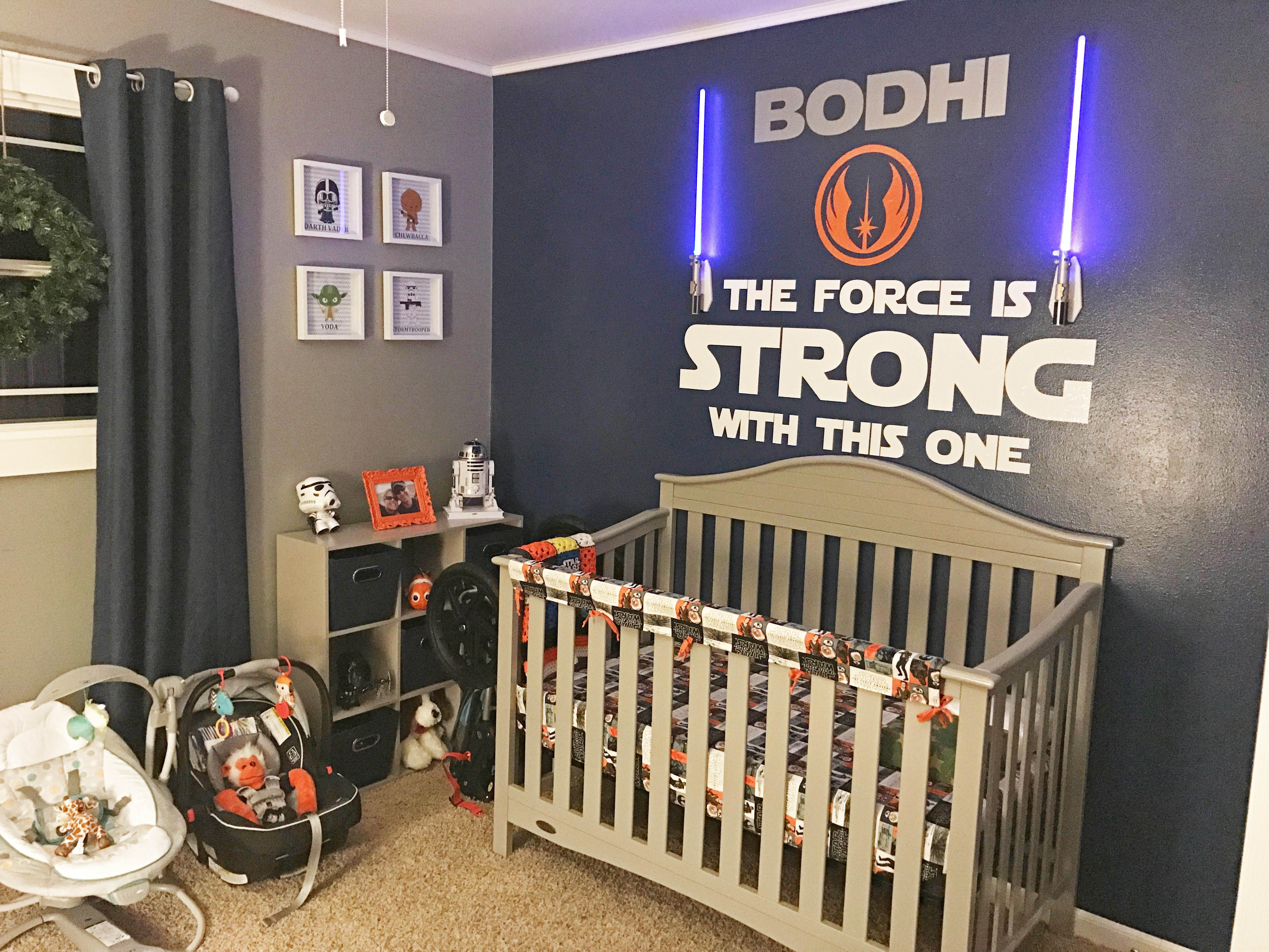 Getting your toddler set up with a nice Star Wars bedroom is the best way to make an impression.
