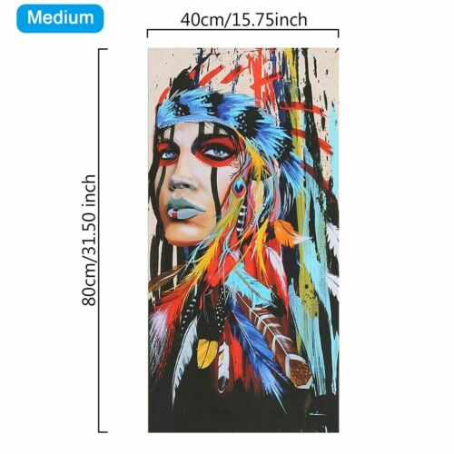 Abstract Indian Woman Canvas Oil Painting Print Picture Home Wall Art Decor hot 9