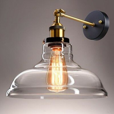 11" Vintage Industrial Edison Lamp Sconce Light 2