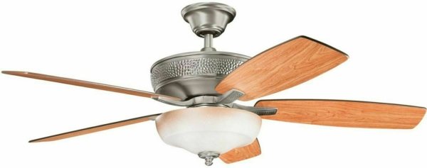 52" Kichler Monarch II Select Ceiling Fan, Burnished Antique Pewter