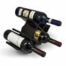 Sorbus Butterfly Wine Rack Organizer Stand Wood Display Stores 8 Bottles Wine 7