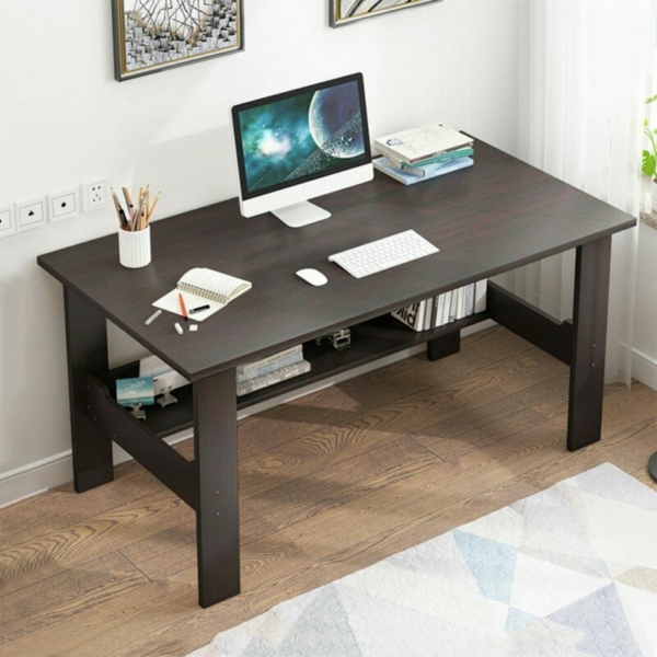 NEW Computer Desk with Shelf Laptop Office Desk Home Modern Small Study Desks US 1