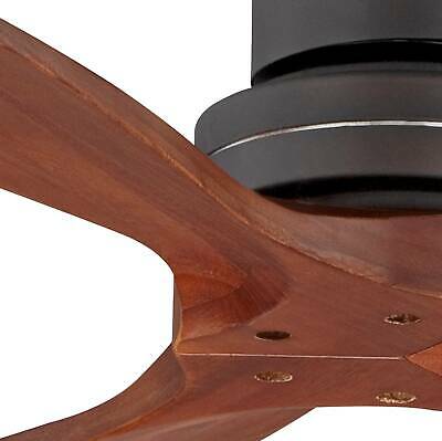 52" Casa Delta-Wing Modern Outdoor Ceiling Fan with Remote Large Solid Wood Bronze for Patio 2