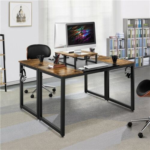 55" Computer Desk with Monitor Stand & Splice Board 5