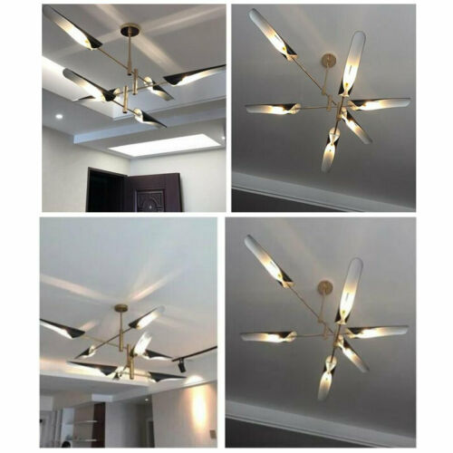 Nordic 8-Lights Chandeliers Pendant Ceiling Lamp Living Room Home Lighting Decor 12