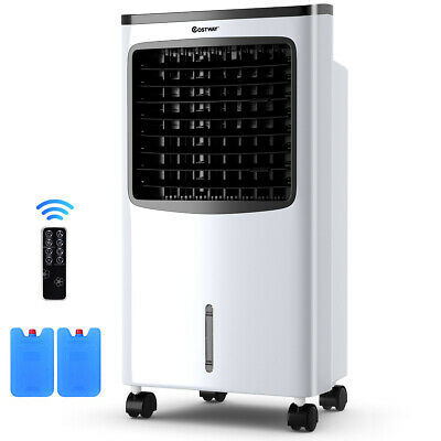 Costway Mobile Portable Air Cooler Fan Filter Humidify Home Office Remote