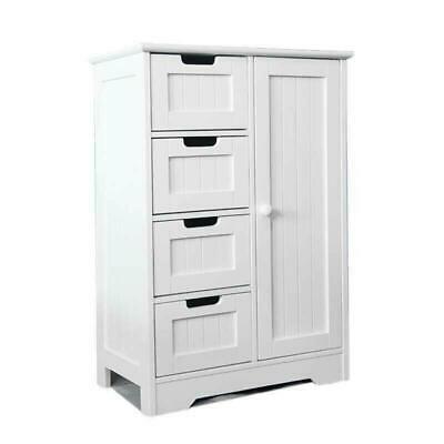 4 Drawer Dresser Shelf Cabinet Storage Home Bedroom Furniture White 7