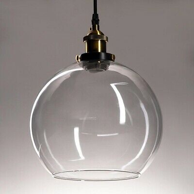 Vintage Industrial Pendant Light Ceiling Hanging Glass Ball 5
