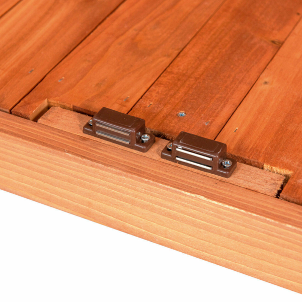 Outdoor Garden Wood Storage Furniture Box Waterproof Tool Shed w/ Potting Bench 6