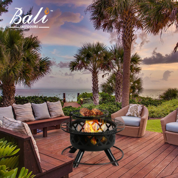 32" Bali Outdoors Wood Burning Fire Pit
