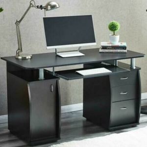 Computer Desk Laptop Table with 3 Drawer Home Office Furniture