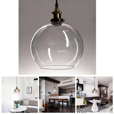 Vintage Industrial Pendant Light Ceiling Hanging Glass Ball 2
