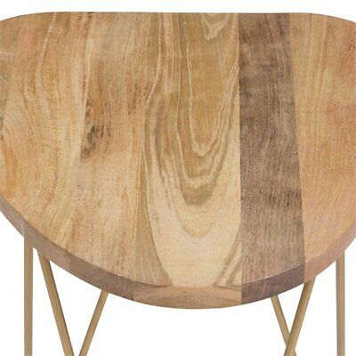 Simpli Home Patrice Accent End Table in Natural and Gold 3