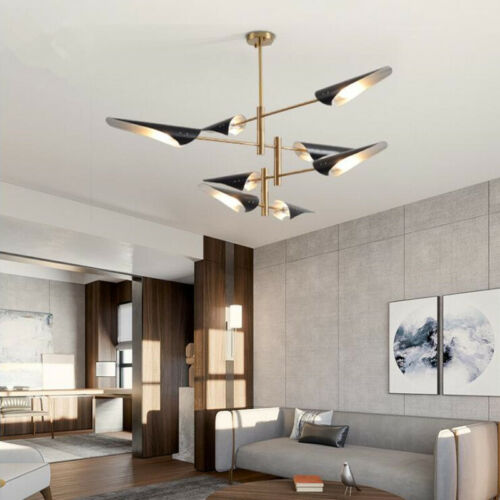 Nordic 8-Lights Chandeliers Pendant Ceiling Lamp Living Room Home Lighting Decor 9
