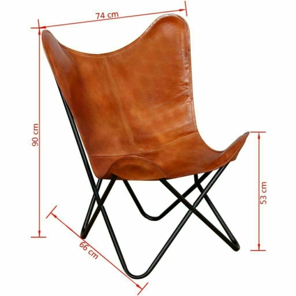 Leather Chair - Brown 2