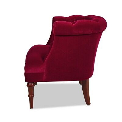 Jennifer Taylor Home Katherine Tufted Accent Chair Siren Red 10