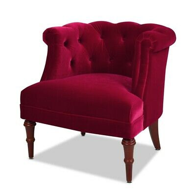 Jennifer Taylor Home Katherine Tufted Accent Chair Siren Red 5