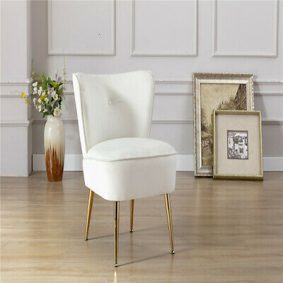 Side Chair Accent Single Sofa Velvet Fabric Upholstered 11
