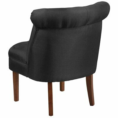 Bowery Hill Tufted Chair In Black 2