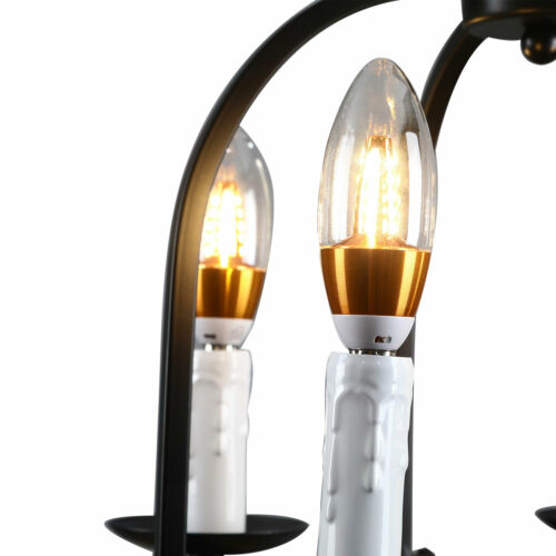 Industrial 4-Light Kitchen Metal Hanging Pendant Lamp Lighting Ceiling Fixture 8