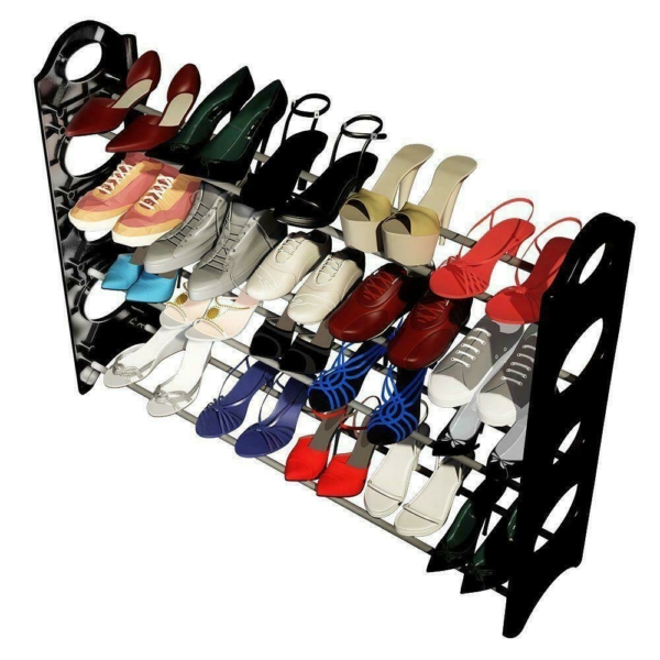 20 Pair Shoe Rack 4 Tier Storage Home Organizer Holder 4