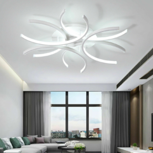 Modern LED Chandelier Pendant Light Living Room Ceiling Lighting Fixture US NEW